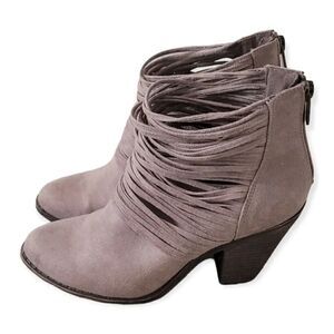 Fergalicious Strappy Ankle Bootie